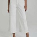 AG Adriano Goldschmied Rosie workwear wide leg crop jeans AG Adriano Goldschmeid Size 26 Cream Photo 0