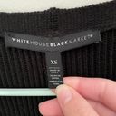 White House | Black Market  Black Wool Blend Sweater Bodycon Dress Size XS Photo 86
