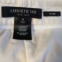 Lafayette 148  Irving Pant Cream 10 Wool Photo 4