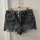 ZARA high waisted denim shorts Photo 1