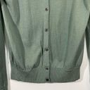 Uniqlo  Women's Green 100% Wool Button Up Cardigan Size S Photo 6