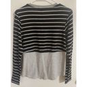 love on a hanger  Sweater Small Long Sleeve Black, White & Gray (i) Photo 1