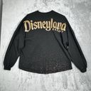 Spirit Jersey  Shirt Women XXL Disneyland Black Gold Spellout Casual Basic Travel Photo 2