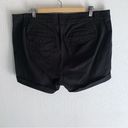 Torrid  Military Stretch Twill Mid-Rise Short Black Sz 18 Photo 4