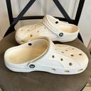 Crocs M6,W8 White Croc Clogs Photo 0