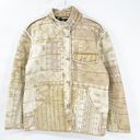 Free People NWT  Fade Out Quilted Utility Jacket L Tan Photo 0