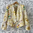 Antonio Melani  Floral Yellow Blazer Size 6 Photo 1