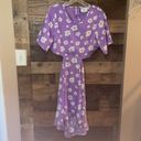 Daisy Street  Lavender & White Floral Mini Dress with Cutouts, NWT Photo 1