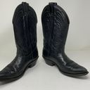 Laredo Rhonda Leather Embroidered Block Heel Pull On Western Cowboy Boots Shoes Photo 2