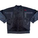 FILA Brand New  Black Velour Harlen Zip Up Track Jacket Photo 0