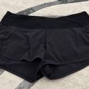 Lululemon Black Speed Up Shorts 2.5” Photo 0