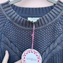 Umgee Cold-shoulder Knit Sweater Photo 1