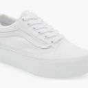 Vans  Old Skool Platform White Sneakers 7.5W Photo 0