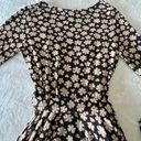 Free People Pradera faux wrap floral dress tie long sleeve size L Photo 7