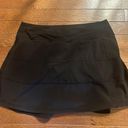 Lululemon Pace Rival Skirt Black 6 Photo 1