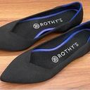 Rothy's ROTHY’S The Point in Solid Black Ballet Flat Shoes Sustainable Knit Flats Size 8 Photo 15