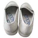 Kelsi Dagger  Women's Leather White Perforated Loafers Size 7.5 Photo 2