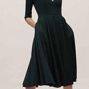 BHLDN Anthropologie  Green Valdis Swing Midi Dress Sz.10 NWT Photo 0