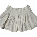 Urban Outfitters White Pleated Mini Skirt size small Photo 0