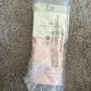 Alo Yoga NWT Unisex Half-Crew Throwback Sock - Powder Pink/White Size Large Photo 3