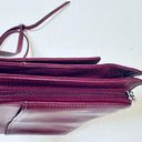 Perlina Dark pink  leather shoulder bag Photo 9