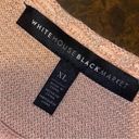 White House | Black Market  Sleeveless Sweater Dress in Pink Metallic - size XL Photo 3