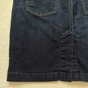 Citizens of Humanity Women’s Skirt Size 29 Blue Denim Havana Pencil Dark Wash Photo 10