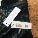 L'Agence  Women's Mid Rise Coated Marguerite Skinny Jeans Black Size 28 NWT Photo 4