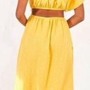 Farm Rio Yellow Open Waist Sundress Photo 2