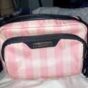 Victoria's Secret Victoria’s Secret Pink Striped Cosmetic Bag Photo 15