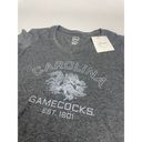 Gear for Sports University Of South Carolina Gamecocks Medium M Gray V Neck T Shirt USC NEW Photo 1