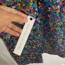 Dress the Population  sequin mini dress bodycon hoco homecoming party XS FLAWED Photo 8