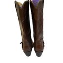 Corral  Saltillo Mesquite Harness Brown Leather Snip Toe Western Boots Photo 6