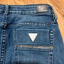 Guess  Jeans Kate Stretchy Medium Wash Skinny Jeans Shimmer Glitter Pockets sz 26 Photo 7