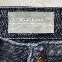 Everlane Curvy 90’s Cheeky Straight Jean 25 Crop Washed Black Photo 4