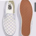 Vans gray dawn/true white  checkered slip on Photo 6