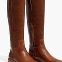 Madewell Tan  leather riding boots Photo 0