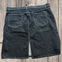 Old Navy Womens Size 12  Black Denim Skirt Photo 1