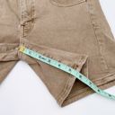 American Eagle  Outfitters Super Stretch Twill X Midi Shorts Khaki Tan Size 6 Photo 8