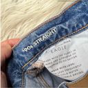 American Eagle  90's Straight Patchwork Distressed Jeans Photo 6