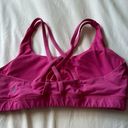 Lululemon Sonic Pink Sports Bra Photo 1