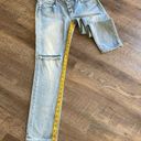 Paige Distressed Boyfriend Jeans 27 Button Fly Ripped Streetwear Boho Photo 8