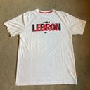 Nike LeBron James  Basketball White NBA T-Shirt Photo 0