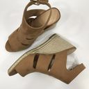 Apt. 9  SZ 10 Medium Wedges Shoes Open-Toe Desert Tan Buckle Closure Womens New Photo 3