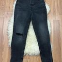 Free People  We the Free Faded Black High Waist Button Fly Jeans 28 Photo 0