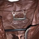 Brown Leather Jacket Oversized Photo 2