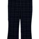 Bailey 44 High Rise Pants Versatile Black & Gray Windowpane Plaid Womens Large Photo 0