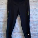 Adidas  how we do 7/8 tight leggings black reflective tabs mesh details medium Photo 0