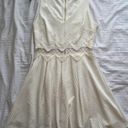 Sequin Hearts White Lace Dress Photo 3