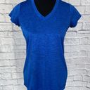 Xersion v-cut dri fit short sleeve activewear shirt blue sz S women Photo 0